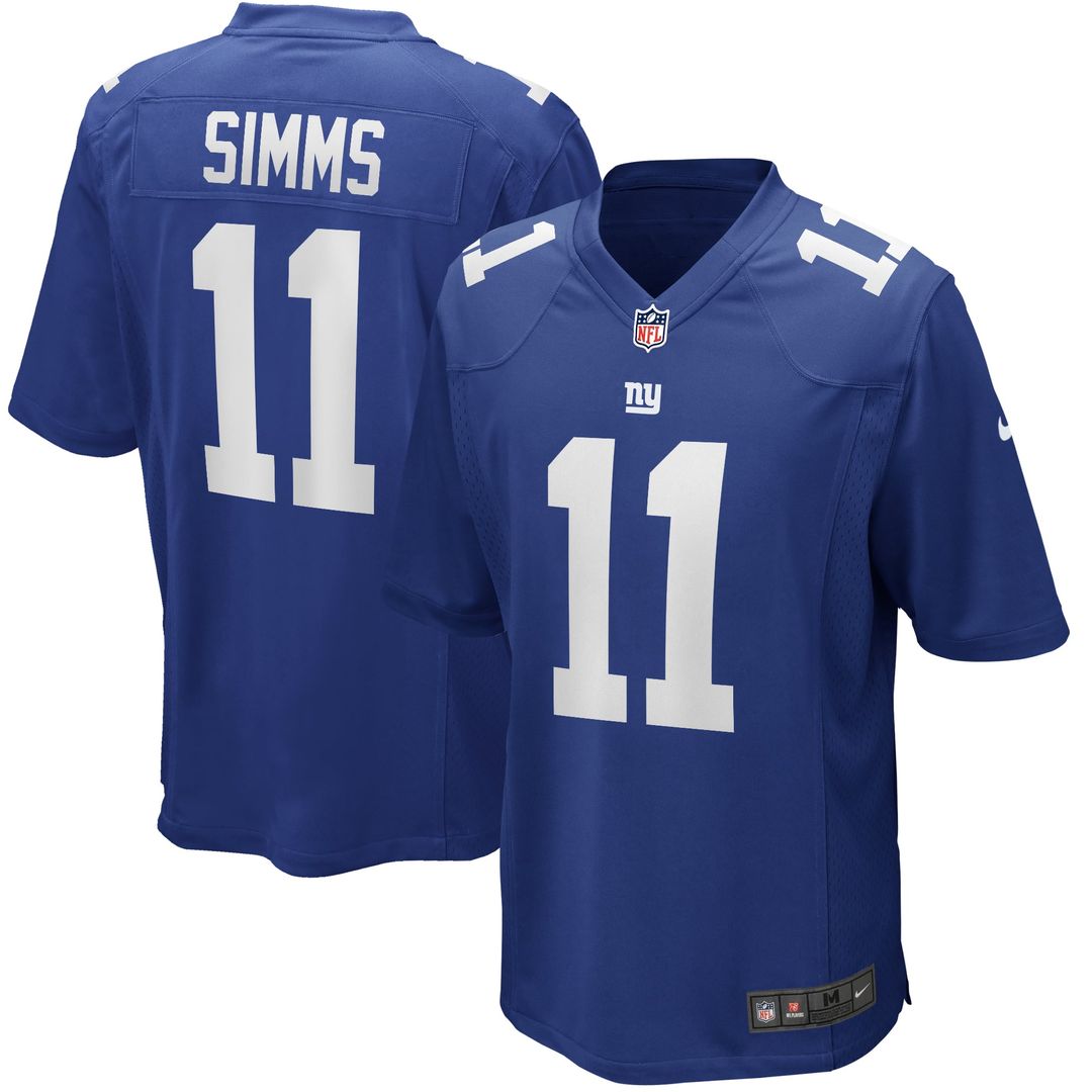 Men's New York Giants Phil Simms Nike Royal Game Retired product image 1