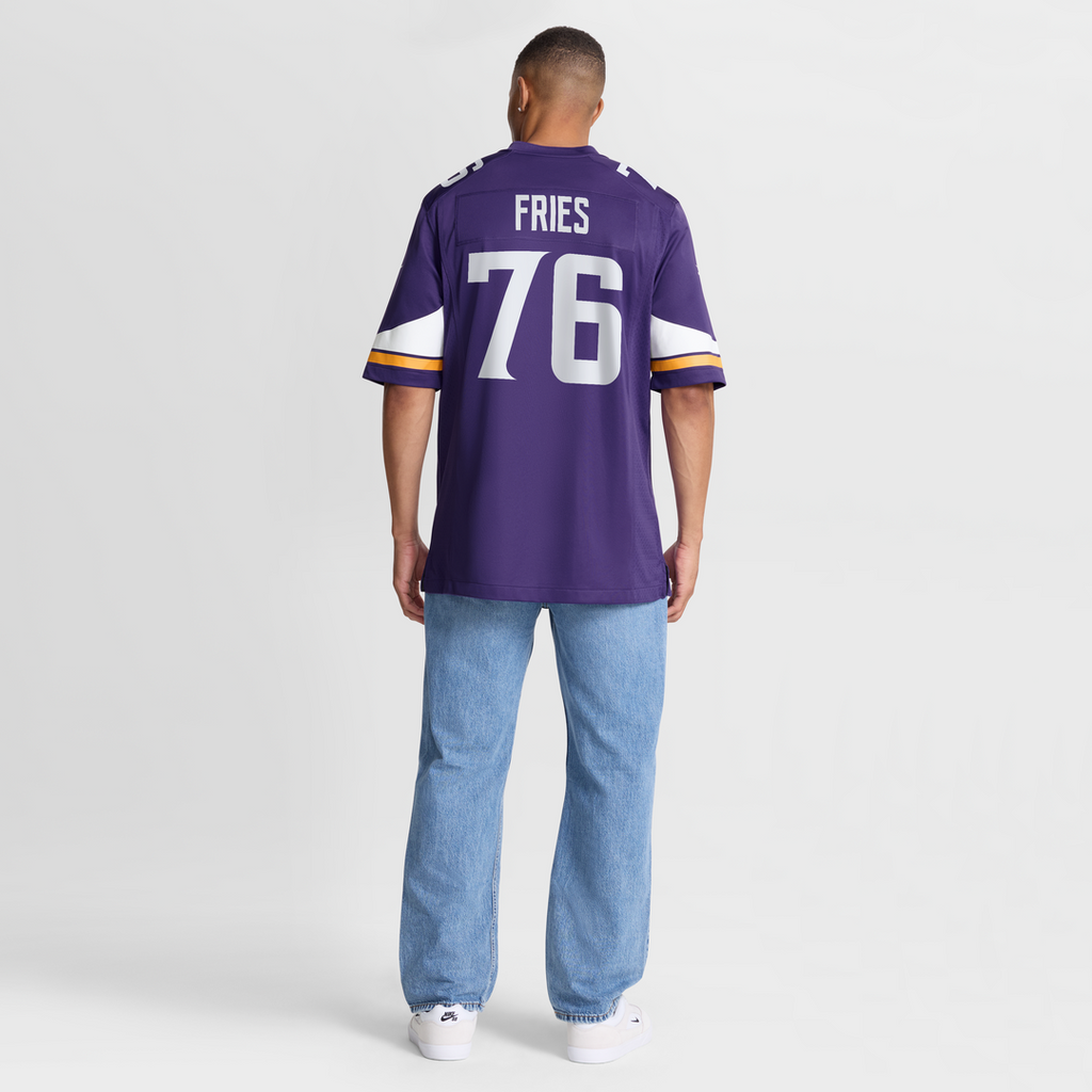 Men's Minnesota Vikings Will Fries Nike Purple Team Game product image 8