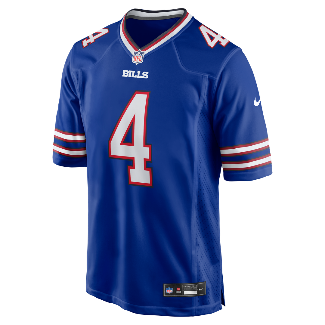 Men's Buffalo Bills James Cook III Nike Royal Team Game product image 6