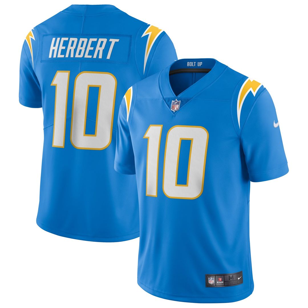 Men's Los Angeles Chargers Justin Herbert Nike Powder Blue product image 1