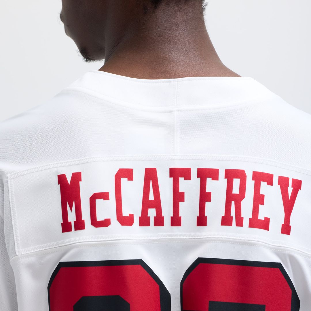 Men's San Francisco 49ers Christian McCaffrey Nike White product image 18