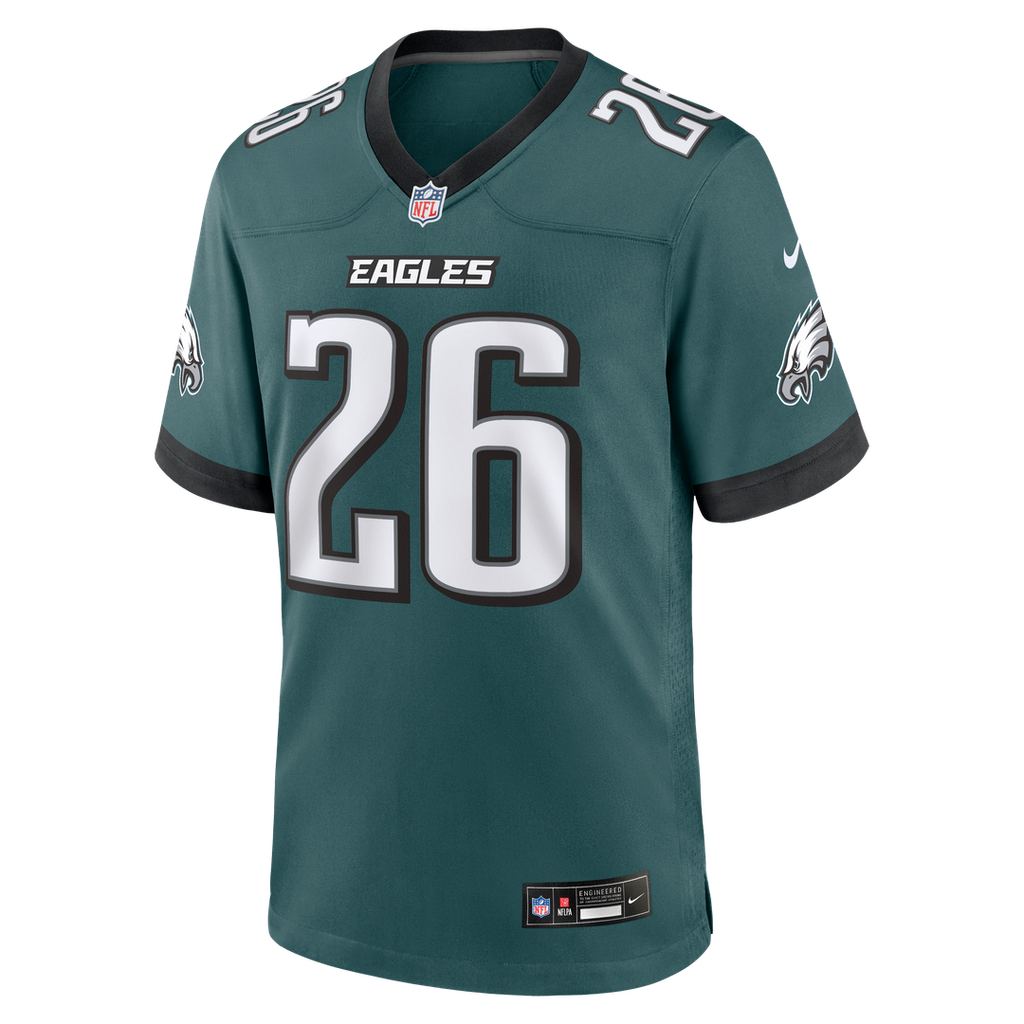 Men's Philadelphia Eagles Saquon Barkley Nike Black product image 31
