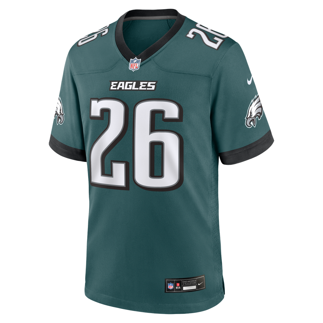 Men's Philadelphia Eagles Saquon Barkley Nike Black product image 31