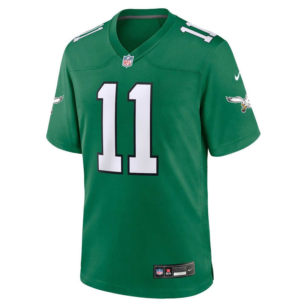 Men's Philadelphia Eagles A.J. Brown Nike Kelly Green product image 18