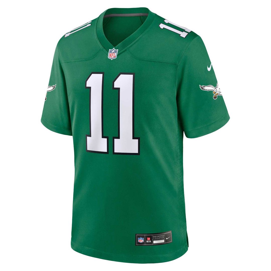 Men's Philadelphia Eagles A.J. Brown Nike Kelly Green product image 18