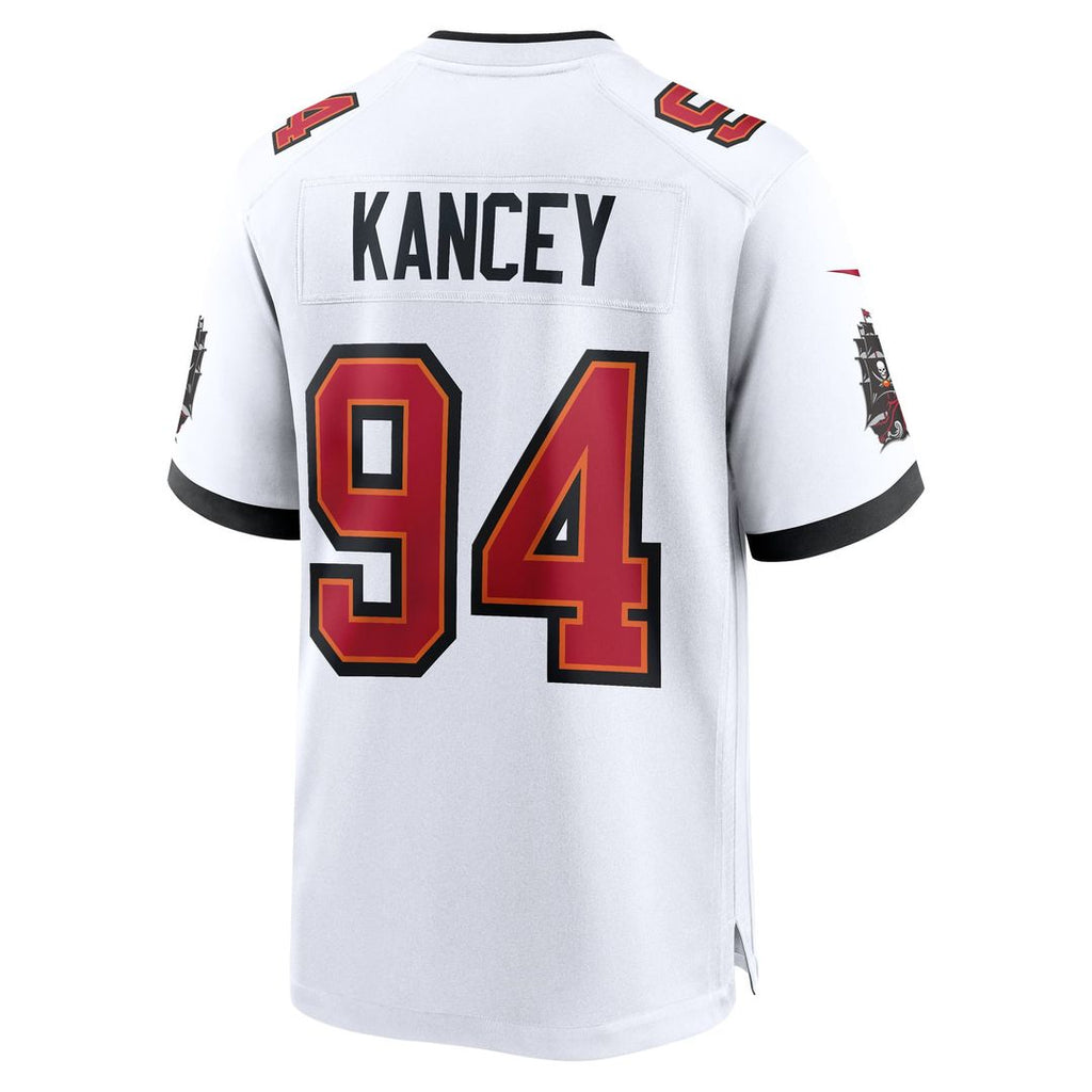 Men's Tampa Bay Buccaneers Calijah Kancey Nike White Game product image 6