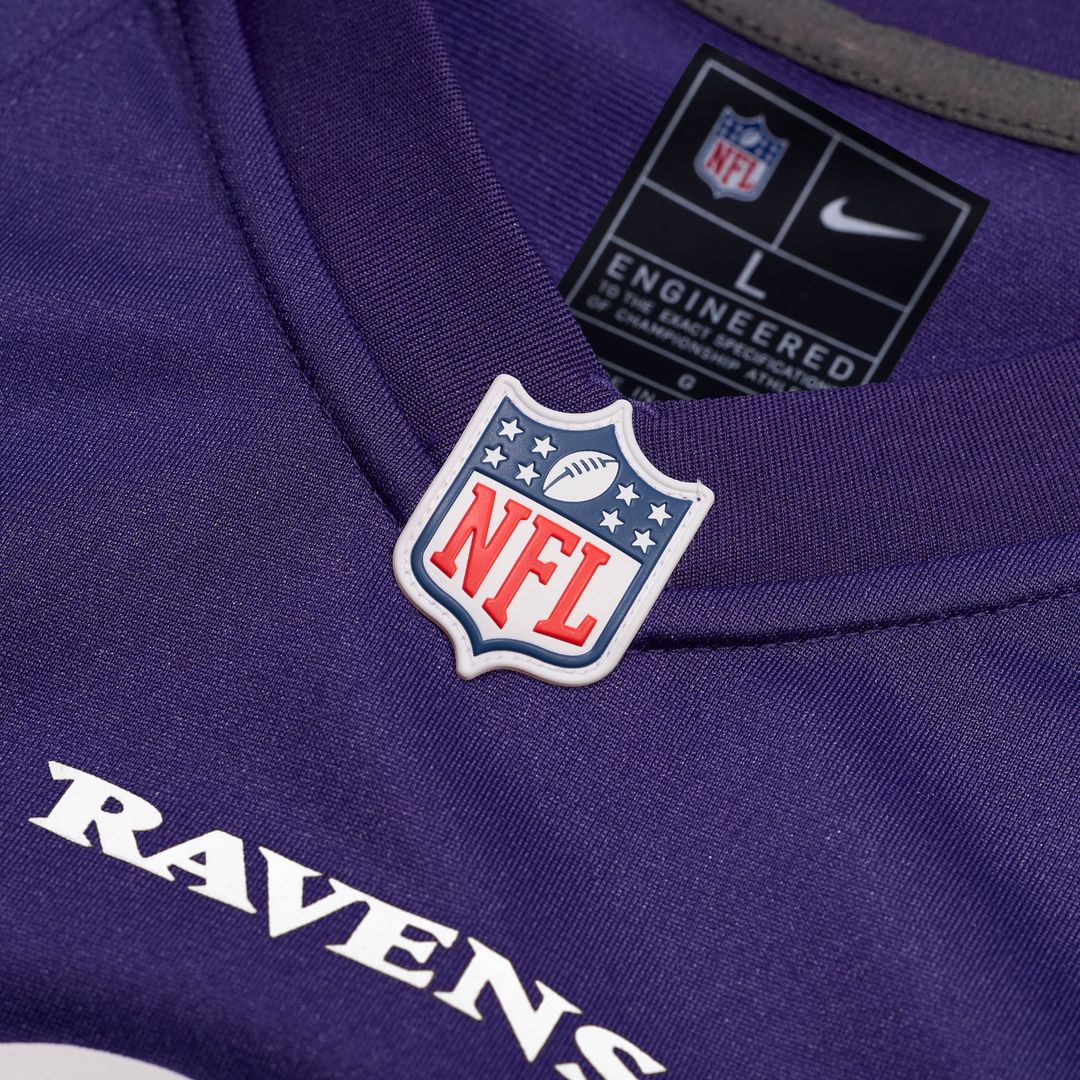 Men's Baltimore Ravens Nick Moore Nike Purple Game Jersey product image 4
