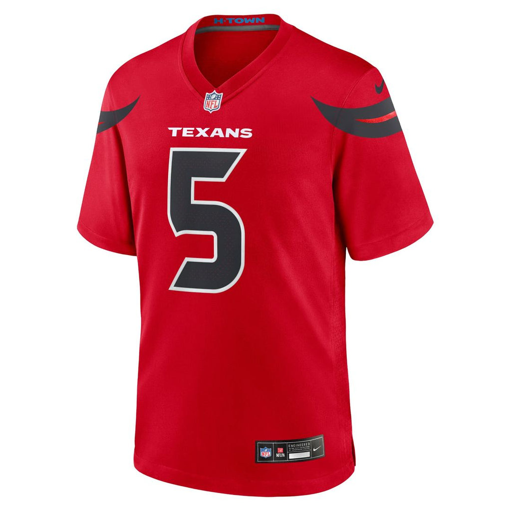 Men's Houston Texans Jalen Pitre Nike Red Alternate Game product image 8