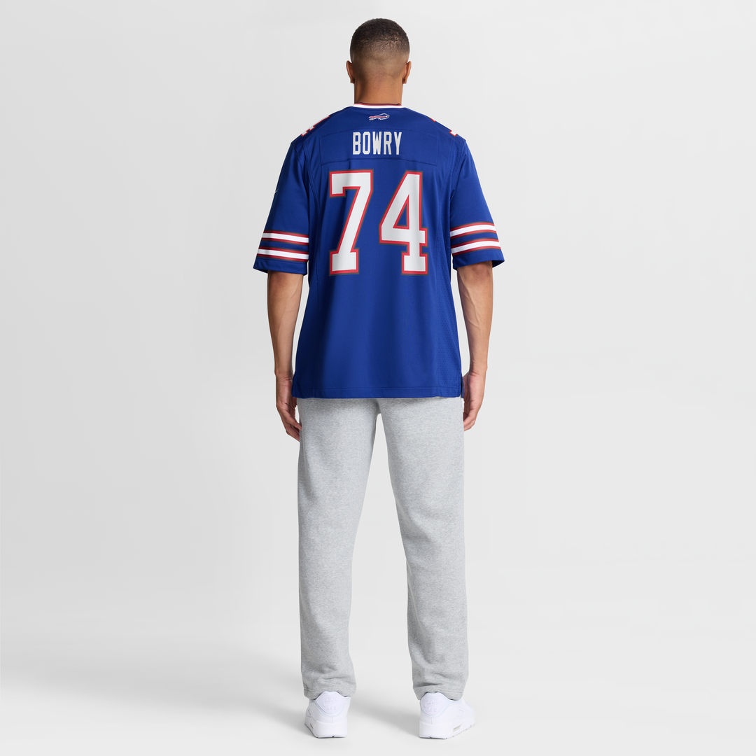 Men's Buffalo Bills Jude Bowry Nike Royal Team Game Jersey product image 3
