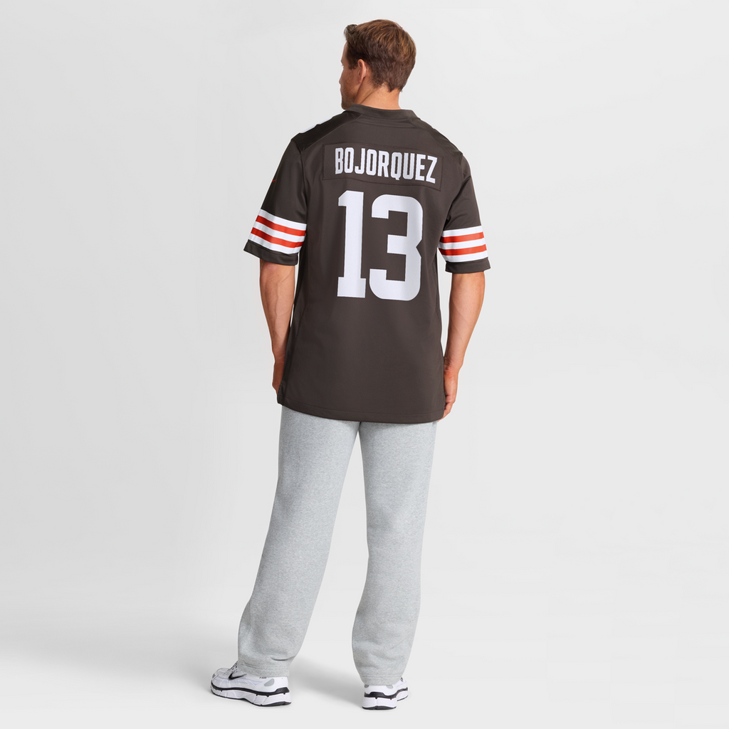 Men's Cleveland Browns Corey Bojorquez Nike Brown Game product image 8