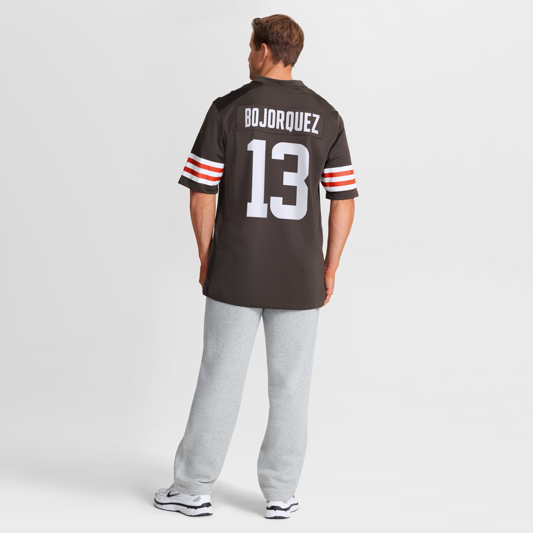 Men's Cleveland Browns Corey Bojorquez Nike Brown Game product image 8