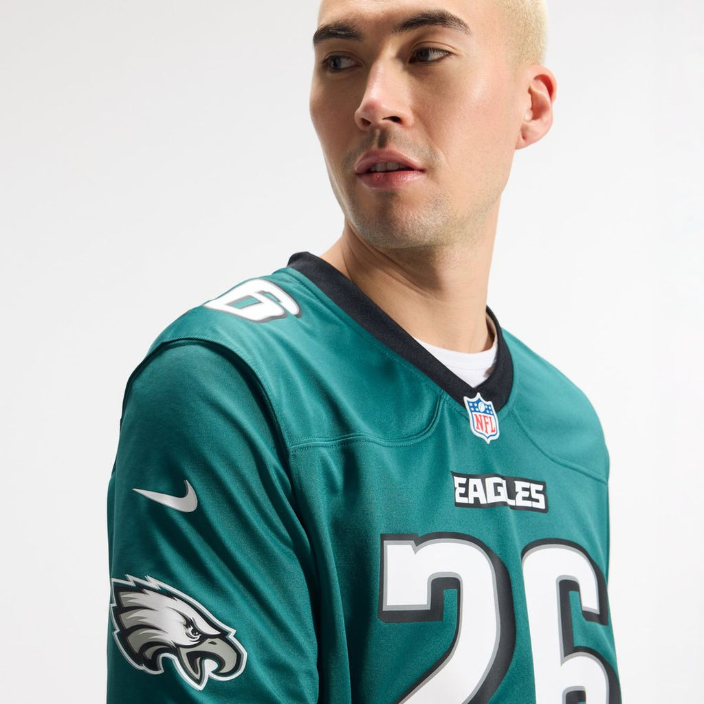 Men's Philadelphia Eagles Saquon Barkley Nike Black product image 35