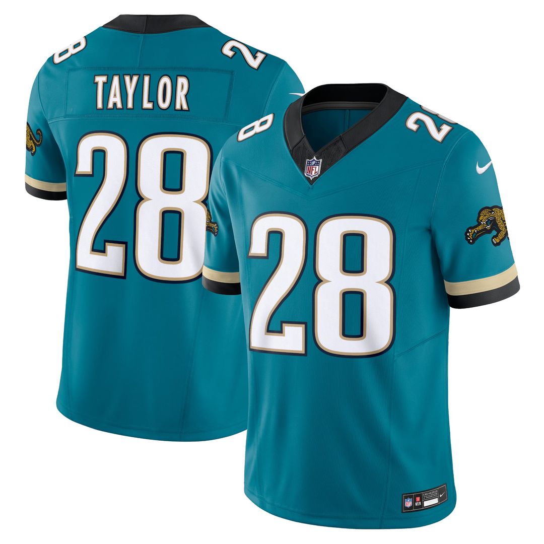 Men's Jacksonville Jaguars Fred Taylor Nike Teal Prowler product image 1