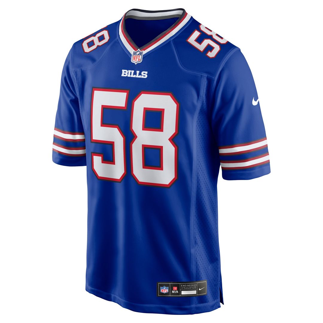 Men's Buffalo Bills Matt Milano Nike Red Alternate Game product image 14