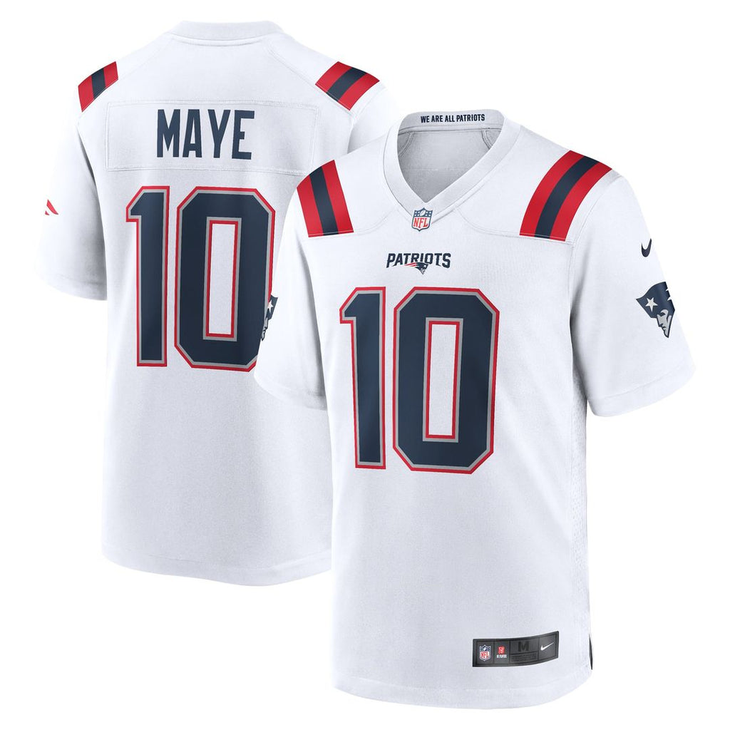 Men's New England Patriots Drake Maye Nike Navy Player Game product image 35