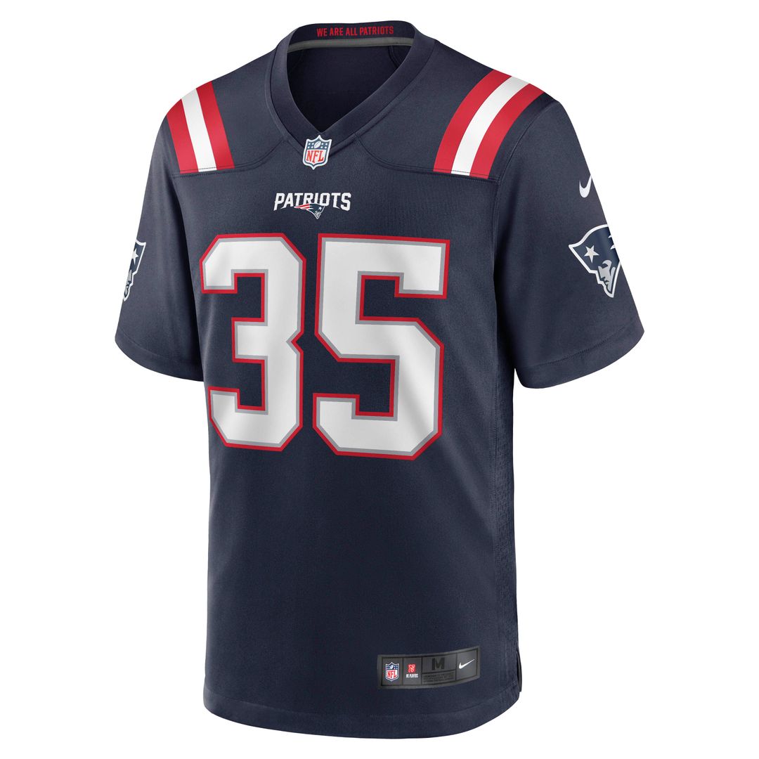 Men's New England Patriots Jim Nance Nike Navy Retired product image 2