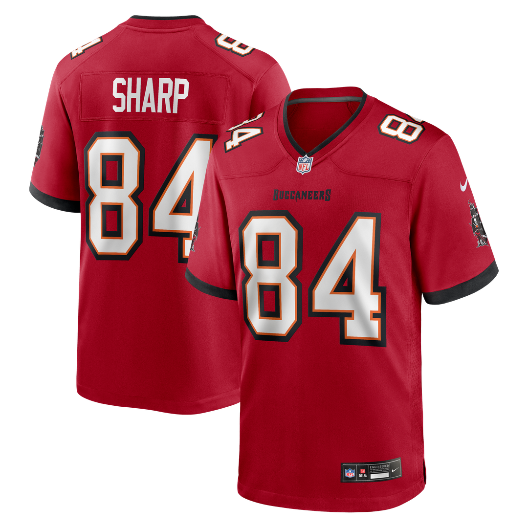 Men's Tampa Bay Buccaneers Bauer Sharp Nike Red Team Game product image 1