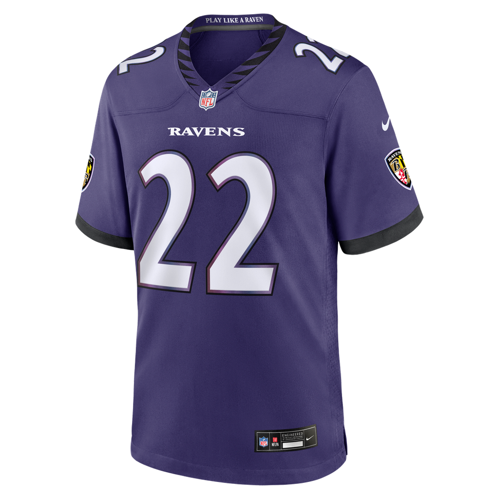 Men's Baltimore Ravens Derrick Henry Nike Purple Team Game product image 6