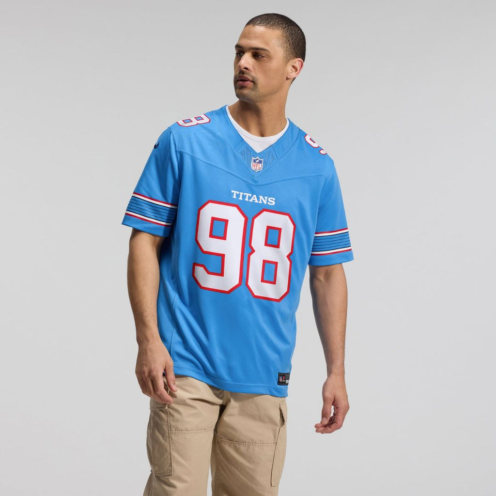 Men's Tennessee Titans Jeffery Simmons Nike Light Blue Team product image 17