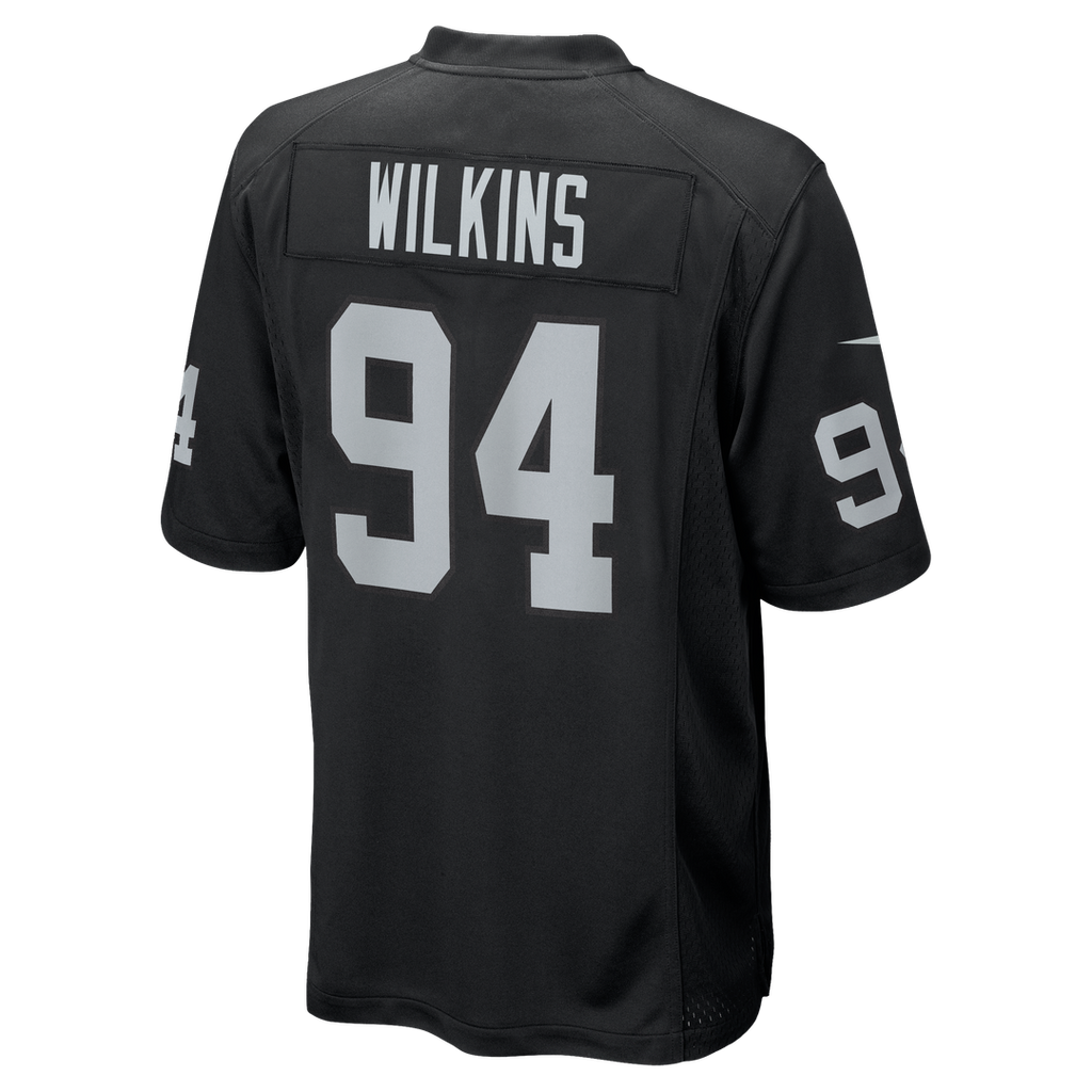 Men's Las Vegas Raiders Christian Wilkins Nike Black Team product image 3
