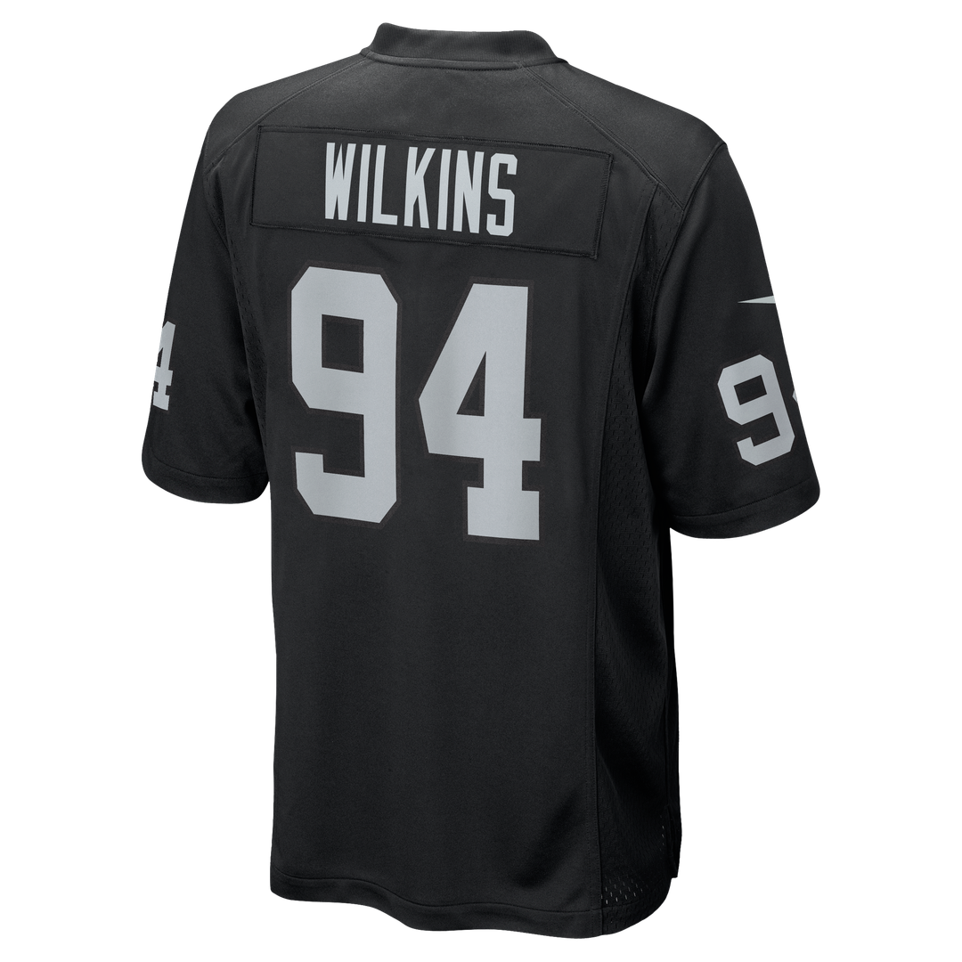 Men's Las Vegas Raiders Christian Wilkins Nike Black Team product image 3