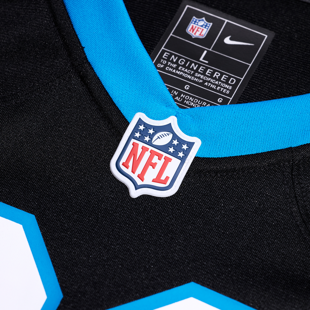 Men's Carolina Panthers Maema Njongmeta Nike Black Game product image 4
