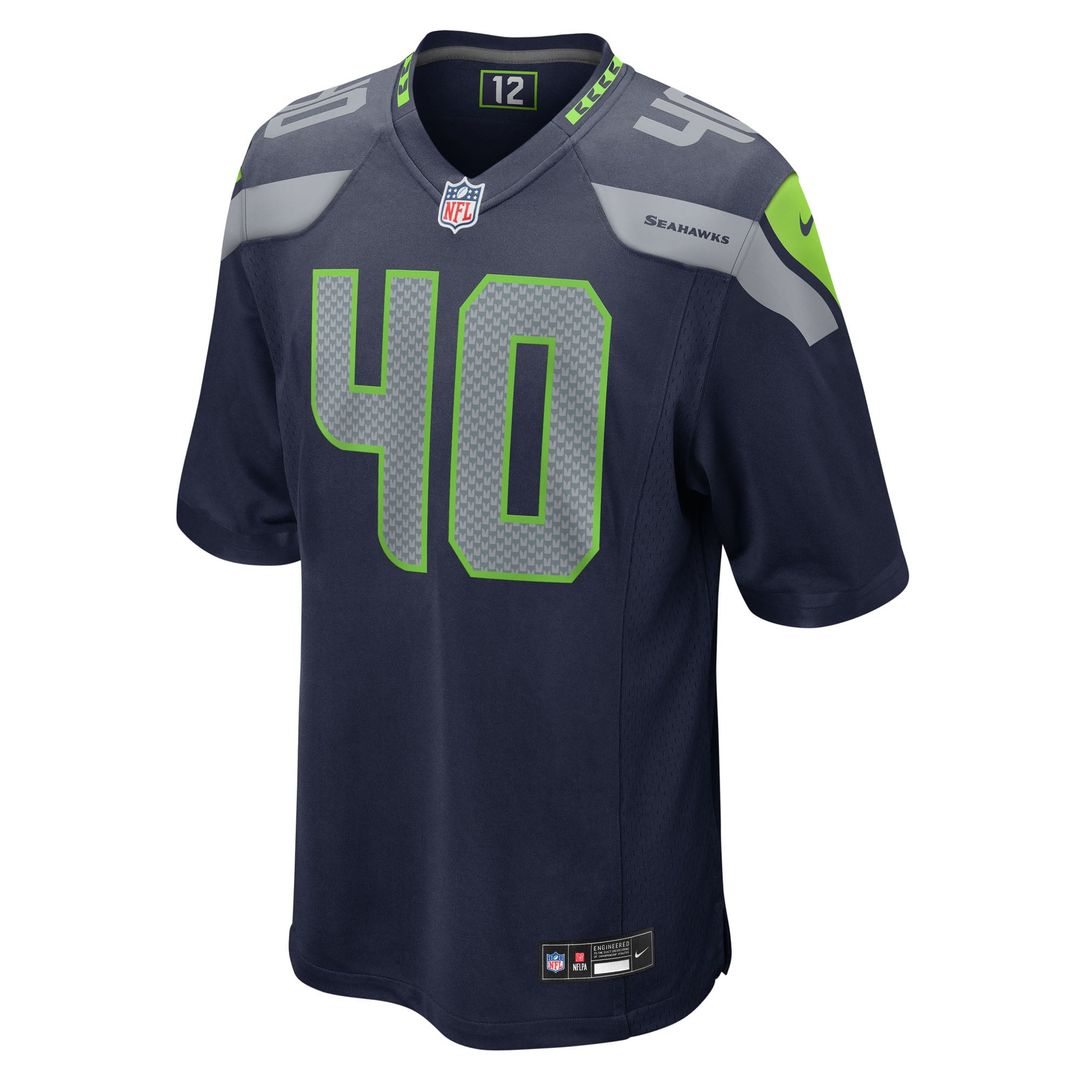 Men's Seattle Seahawks Robbie Ouzts Nike College Navy Team product image 2