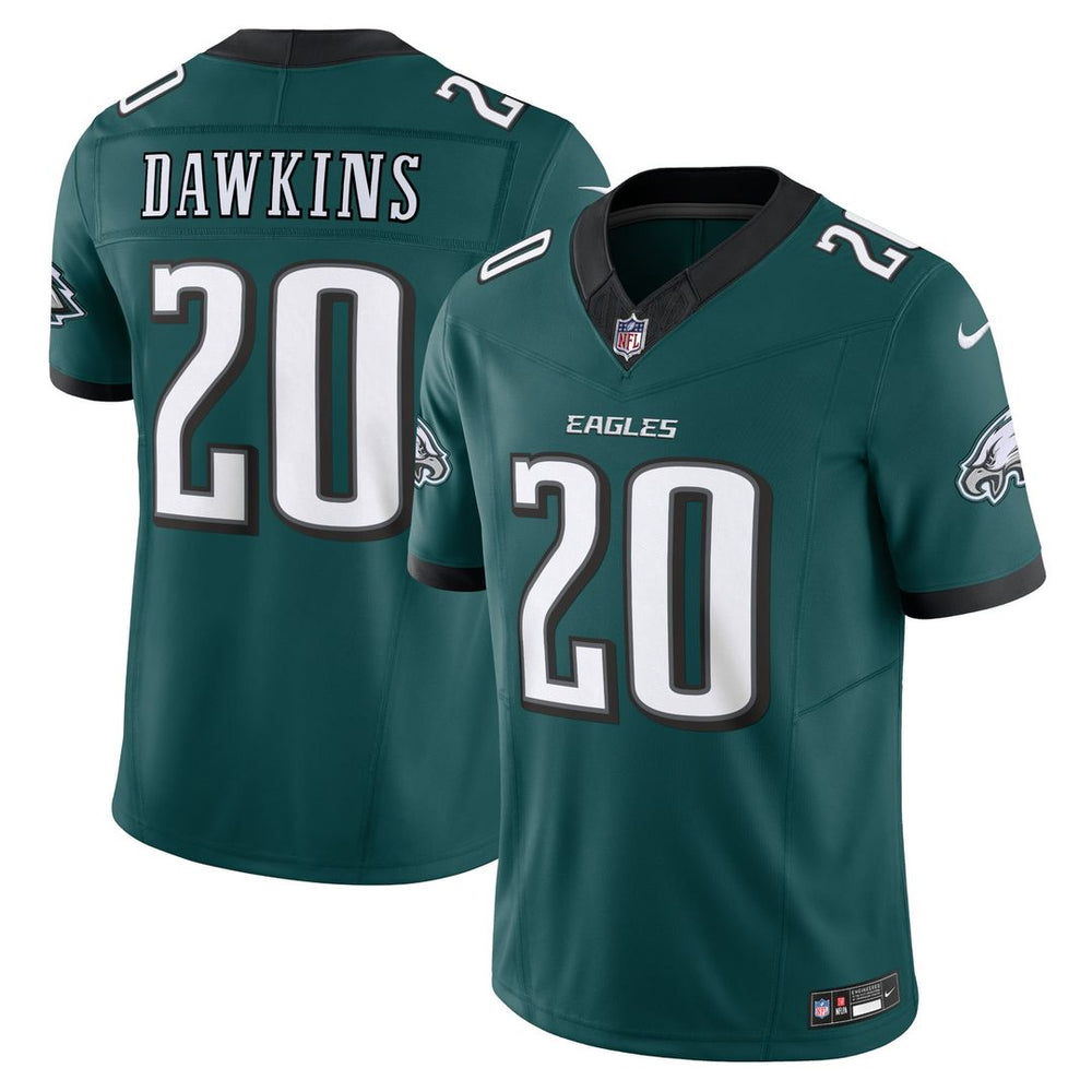 Men's Philadelphia Eagles Brian Dawkins Nike Midnight Green