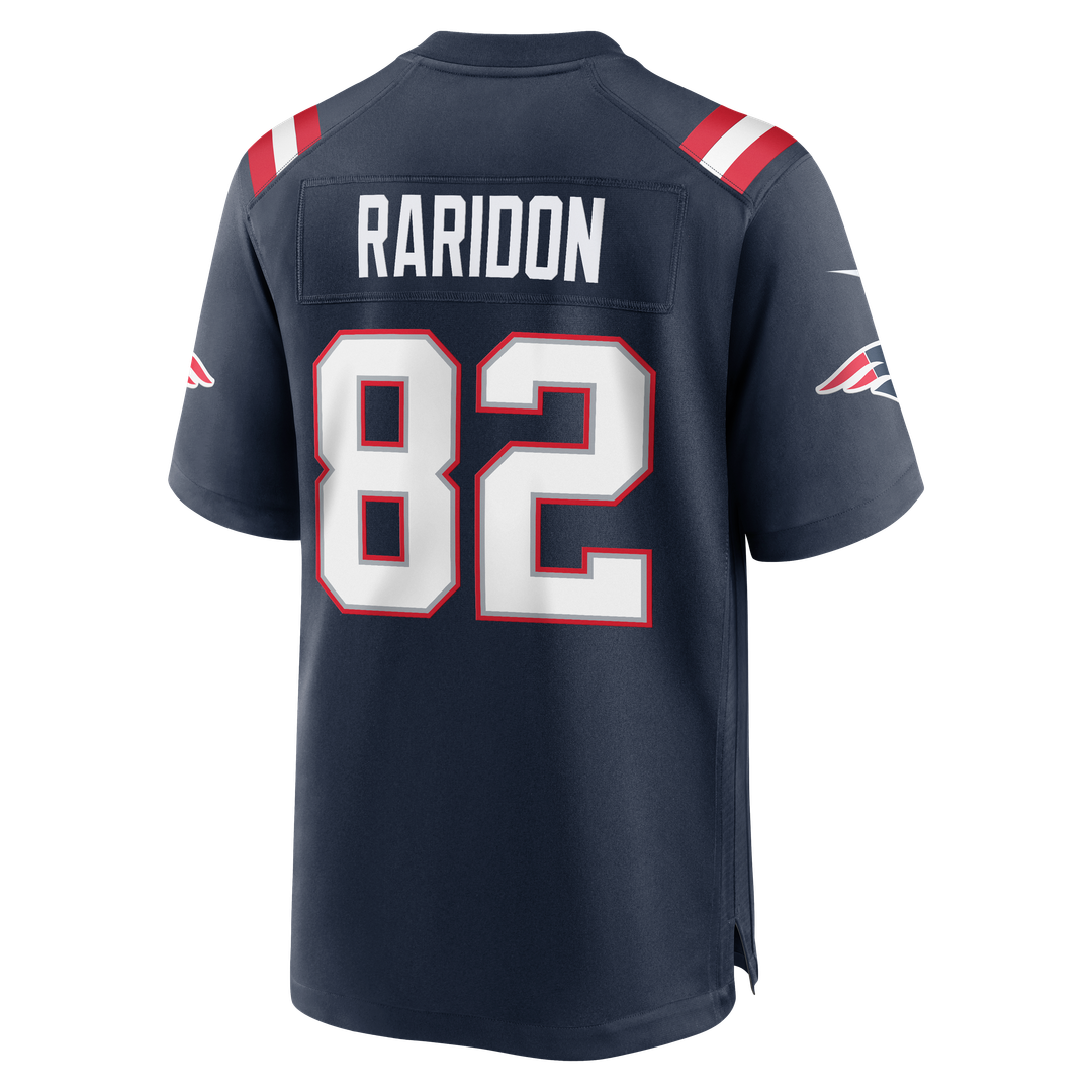 Men's New England Patriots Eli Raridon Nike Navy Team Game product image 5