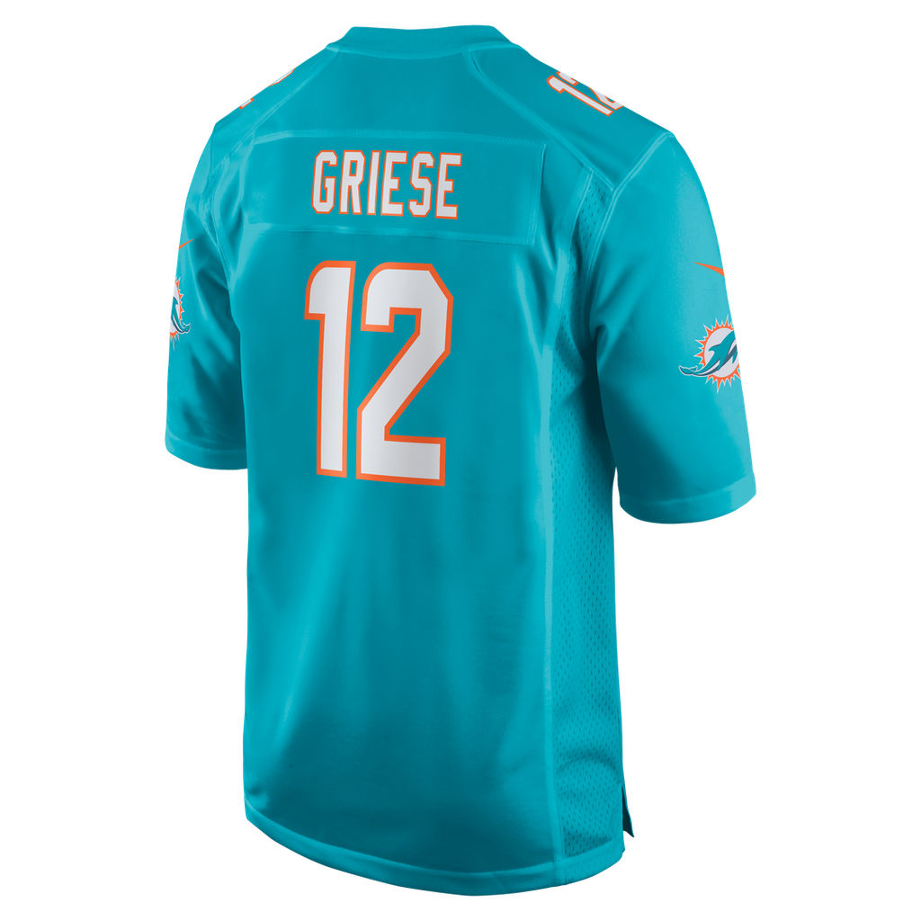 Men's Miami Dolphins Bob Griese Nike Aqua Game Retired product image 3