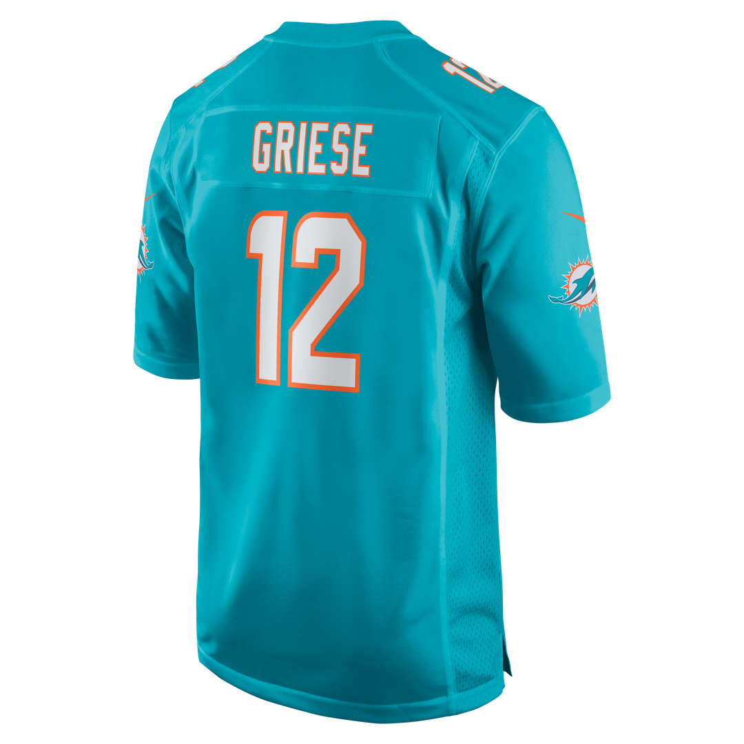 Men's Miami Dolphins Bob Griese Nike Aqua Game Retired product image 3