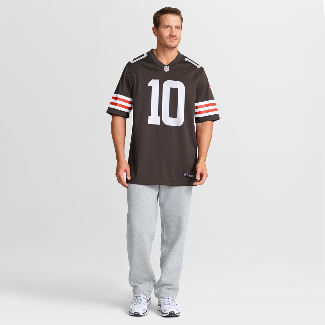 Men's Cleveland Browns Quinshon Judkins Nike Brown 2025 NFL product image 4
