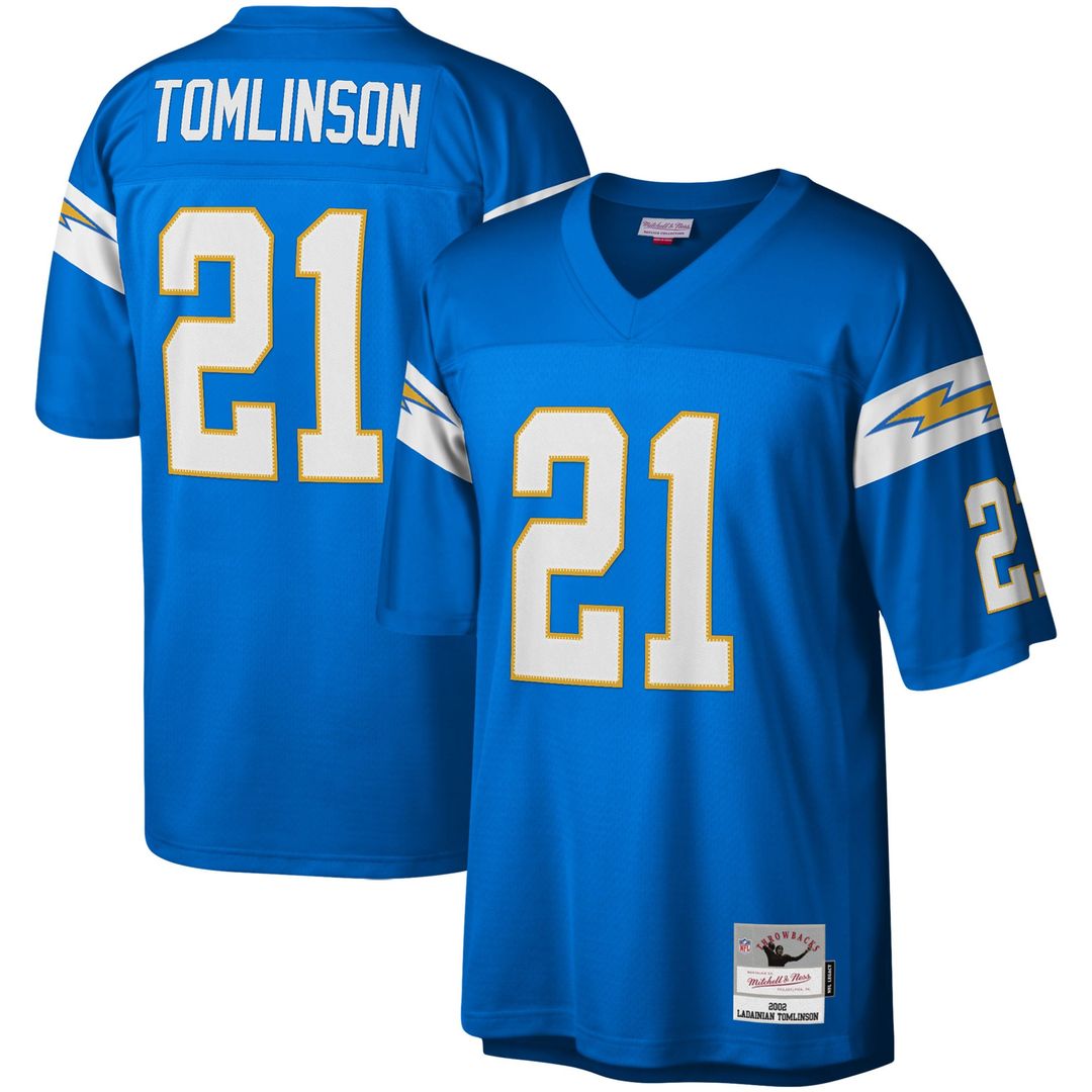 Men's Los Angeles Chargers LaDainian Tomlinson Mitchell & product image 1