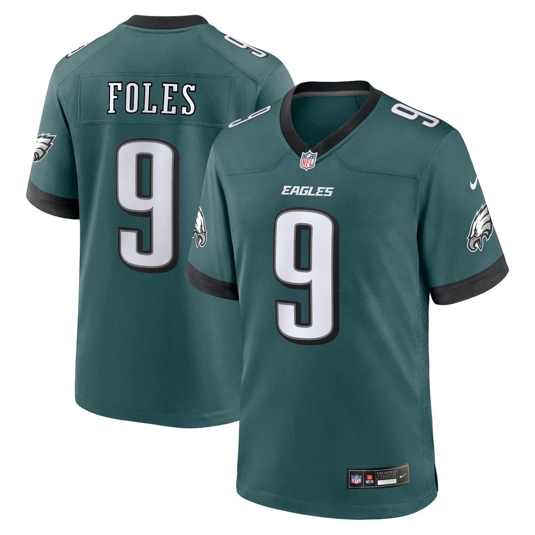 Men's Philadelphia Eagles Nick Foles Nike Midnight Green product image 1