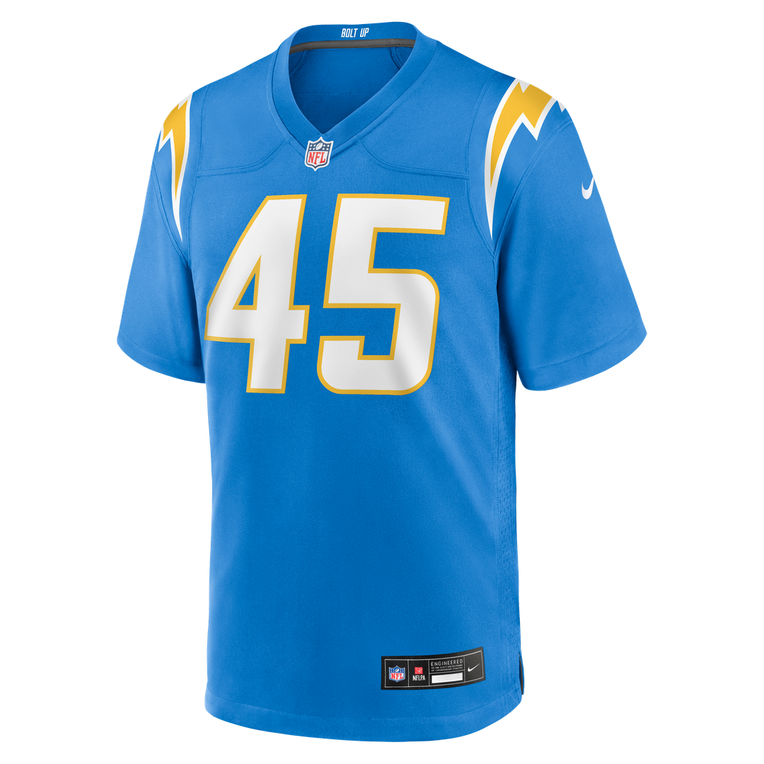Men's Los Angeles Chargers Tuli Tuipulotu Nike Powder Blue product image 2