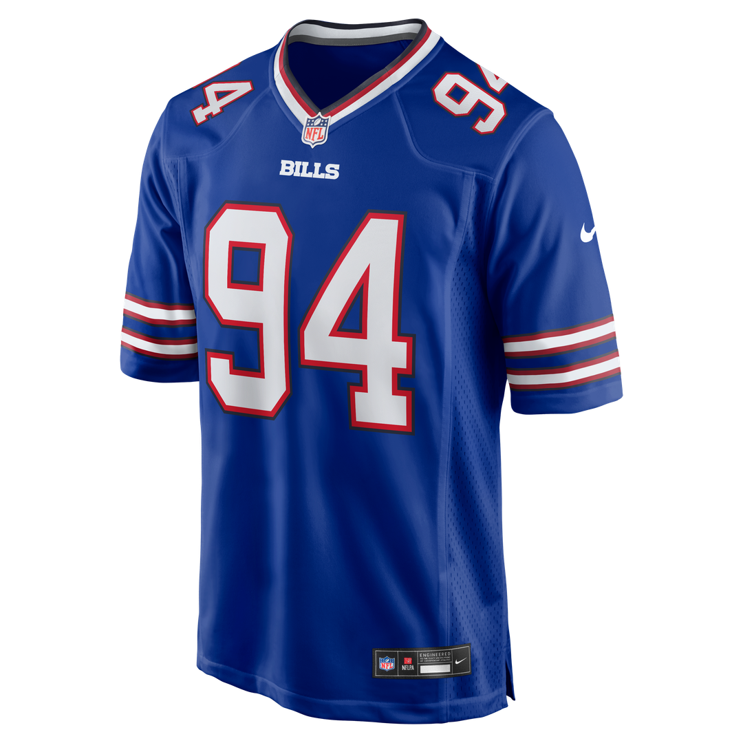Men's Buffalo Bills Andrew Brown Nike Royal Game Jersey product image 2