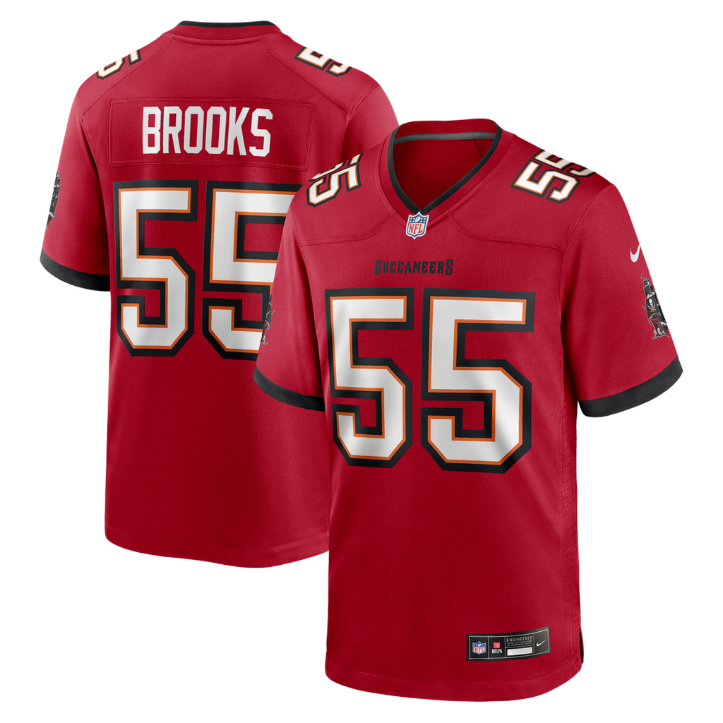 Men's Tampa Bay Buccaneers Derrick Brooks Nike Red Game product image 1
