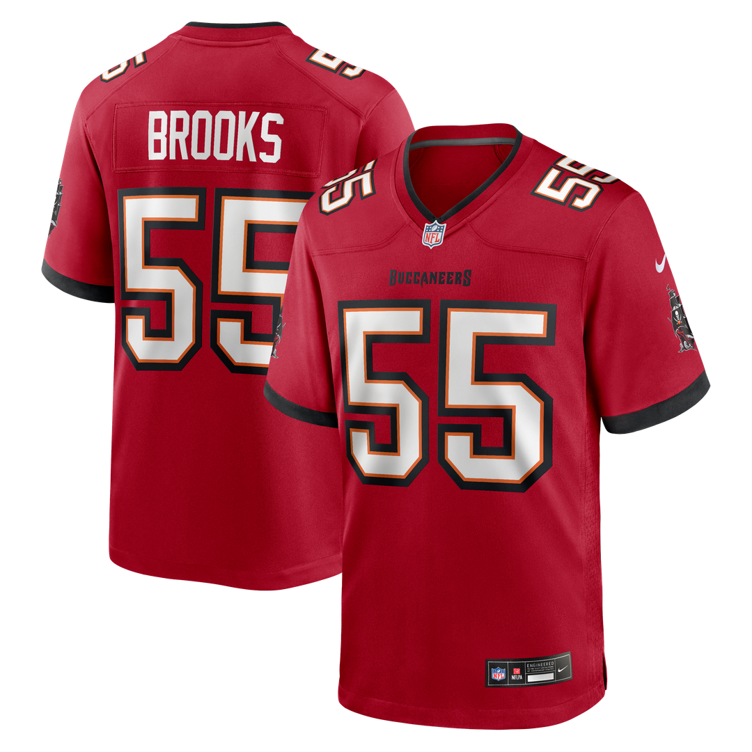 Men's Tampa Bay Buccaneers Derrick Brooks Nike Red Game product image 1