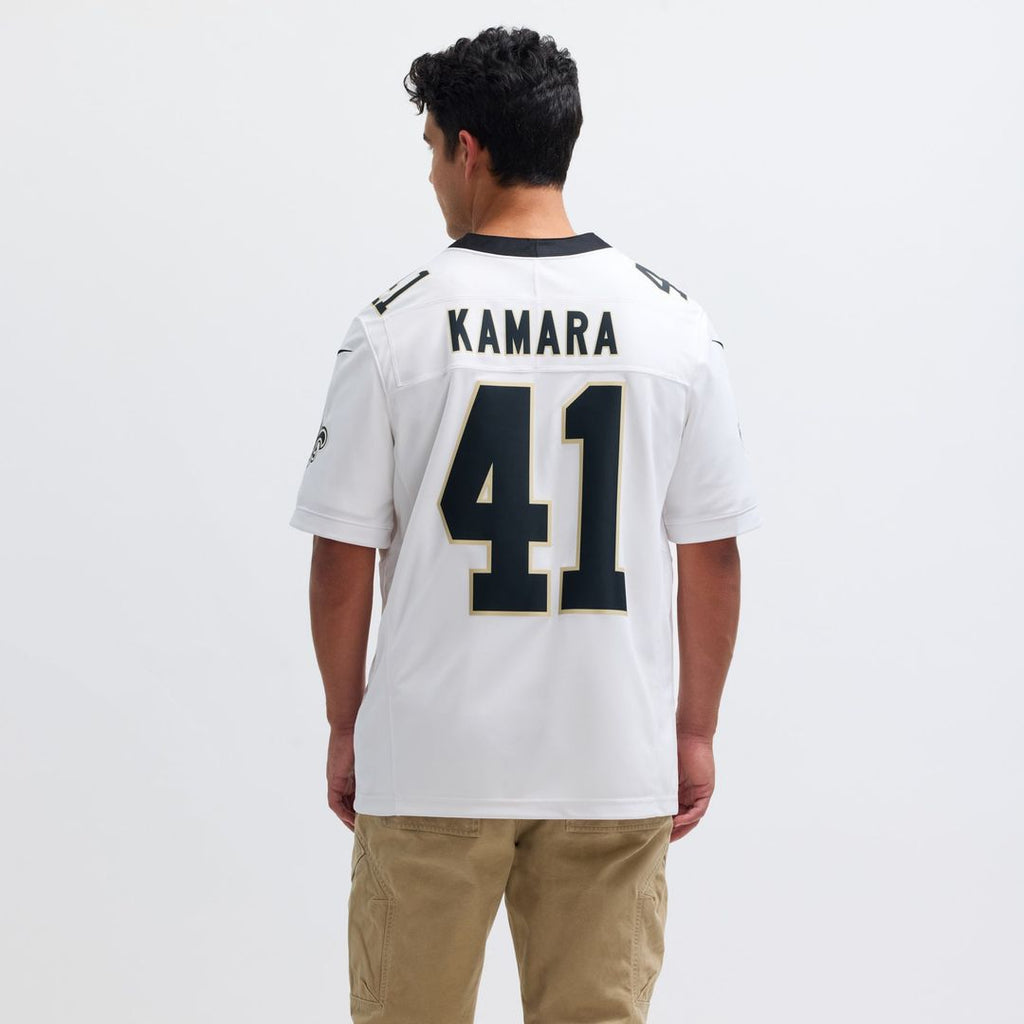 Men's New Orleans Saints Alvin Kamara Nike White Vapor product image 5