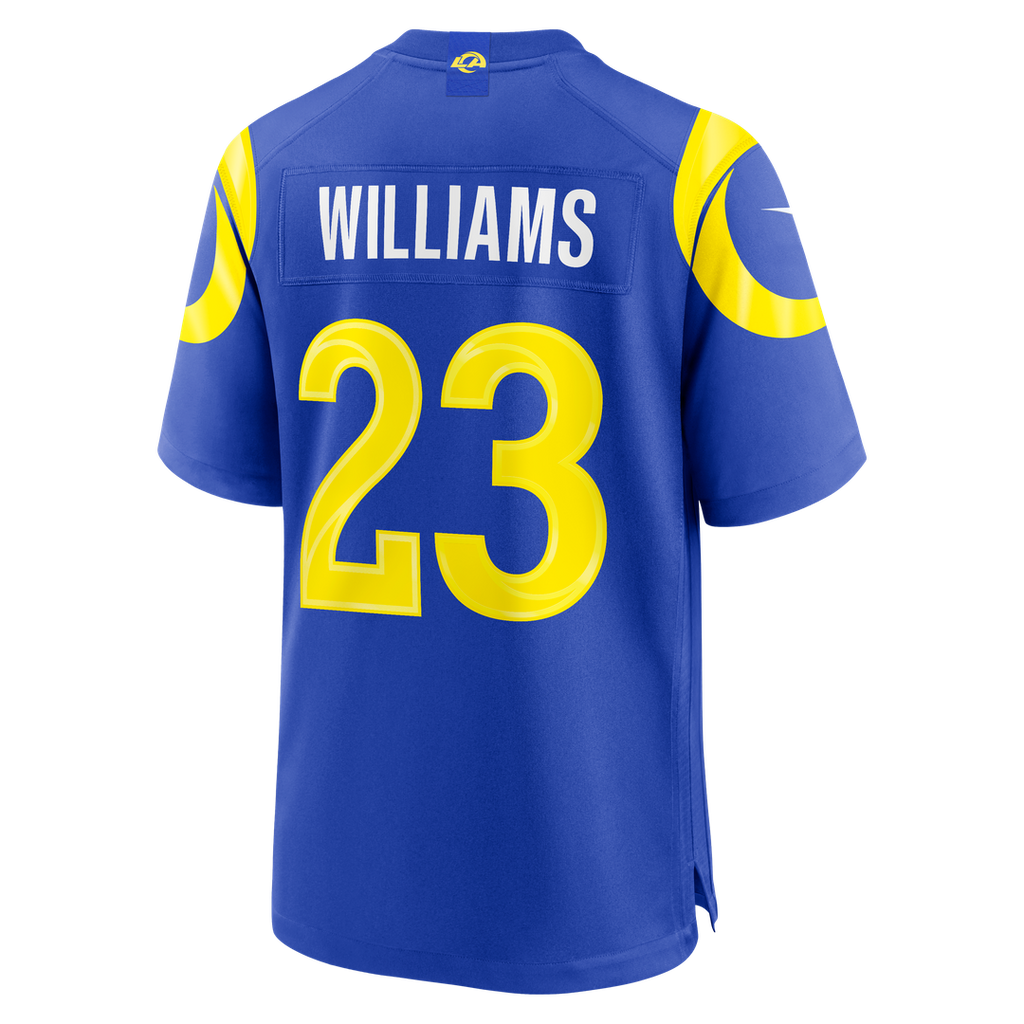 Men's Los Angeles Rams Kyren Williams Nike Royal Team Game product image 3