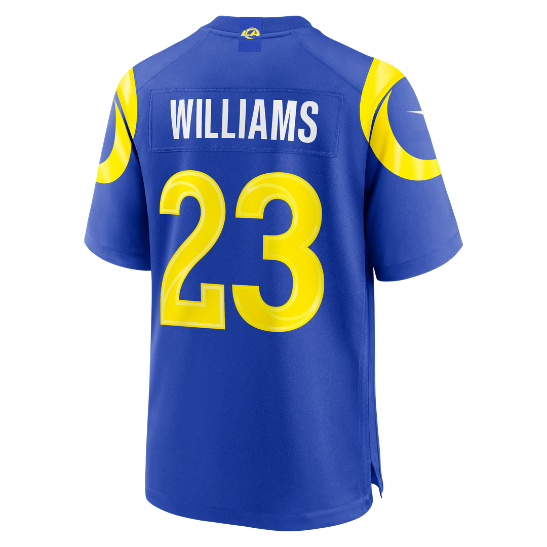 Men's Los Angeles Rams Kyren Williams Nike Royal Team Game product image 3
