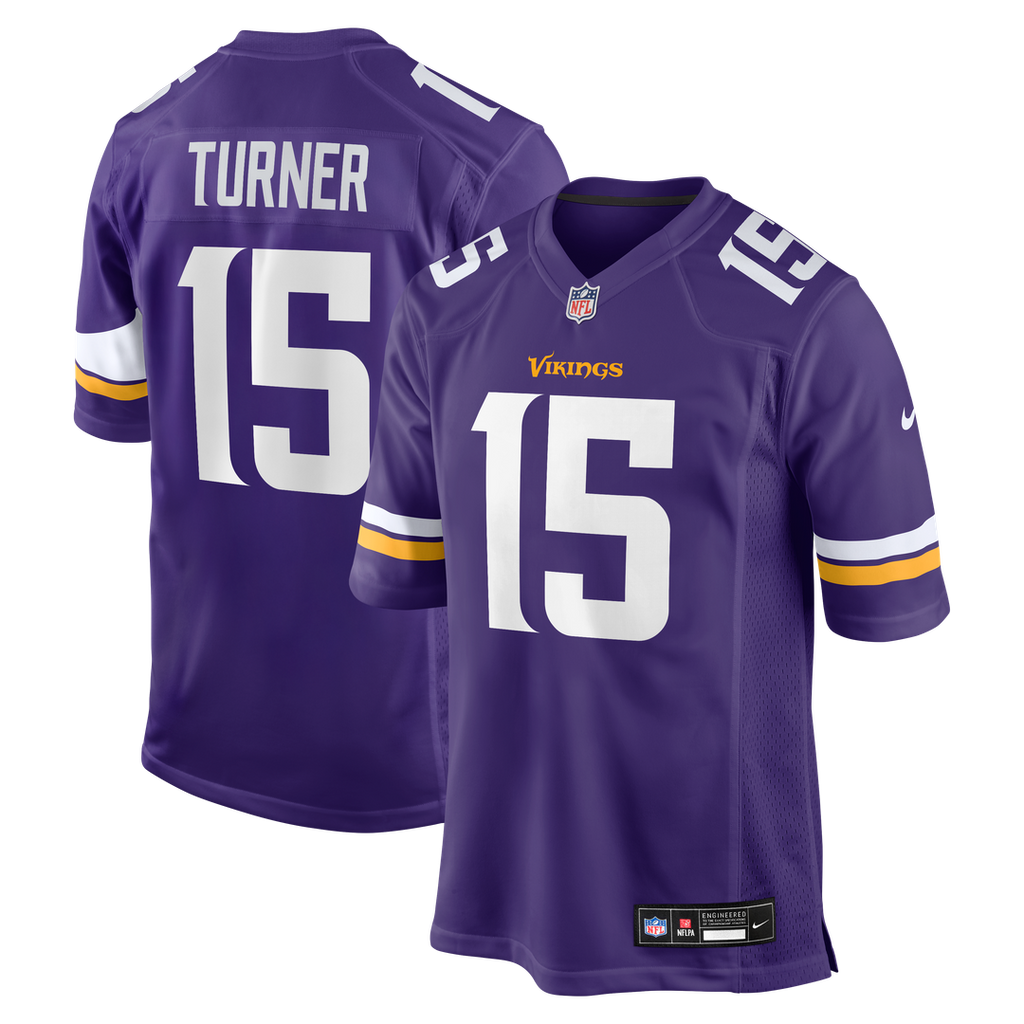 Men's Minnesota Vikings Dallas Turner Nike Purple Game product image 1