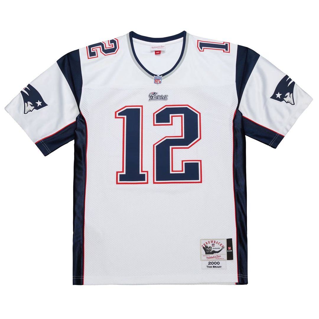 Men's New England Patriots Tom Brady Mitchell & Ness White product image 1