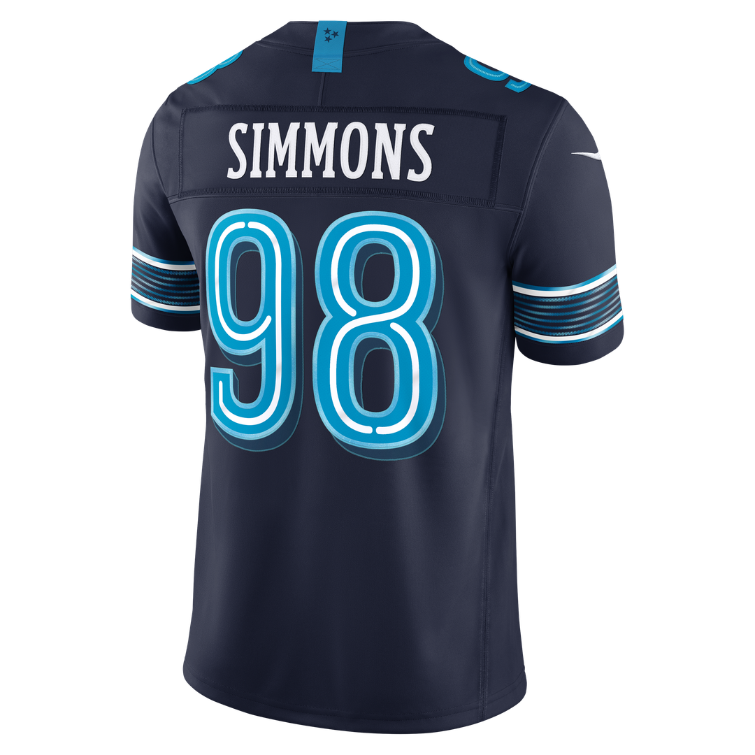 Men's Tennessee Titans Jeffery Simmons Nike Navy 2026 product image 5