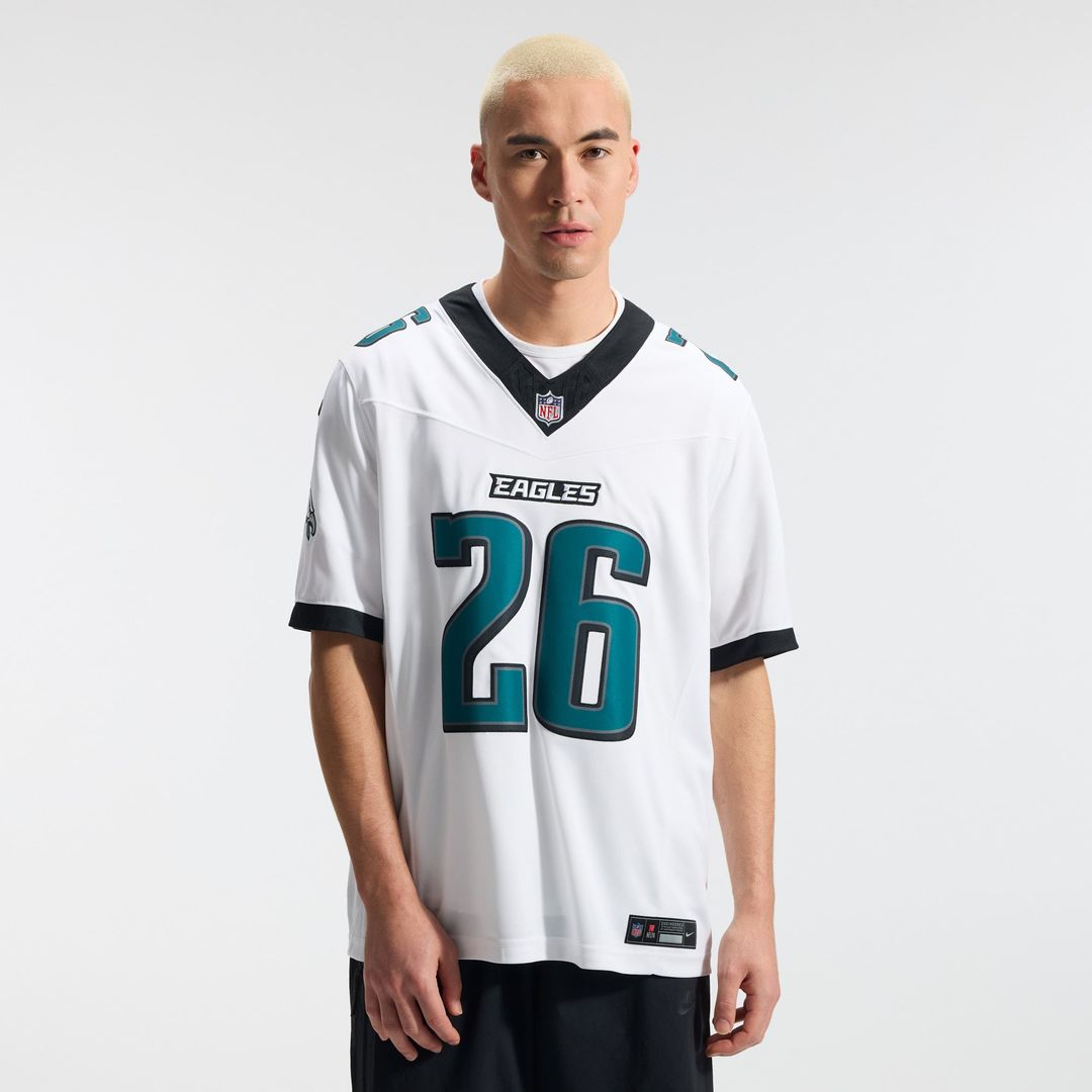 Men's Philadelphia Eagles Saquon Barkley Nike Black product image 14