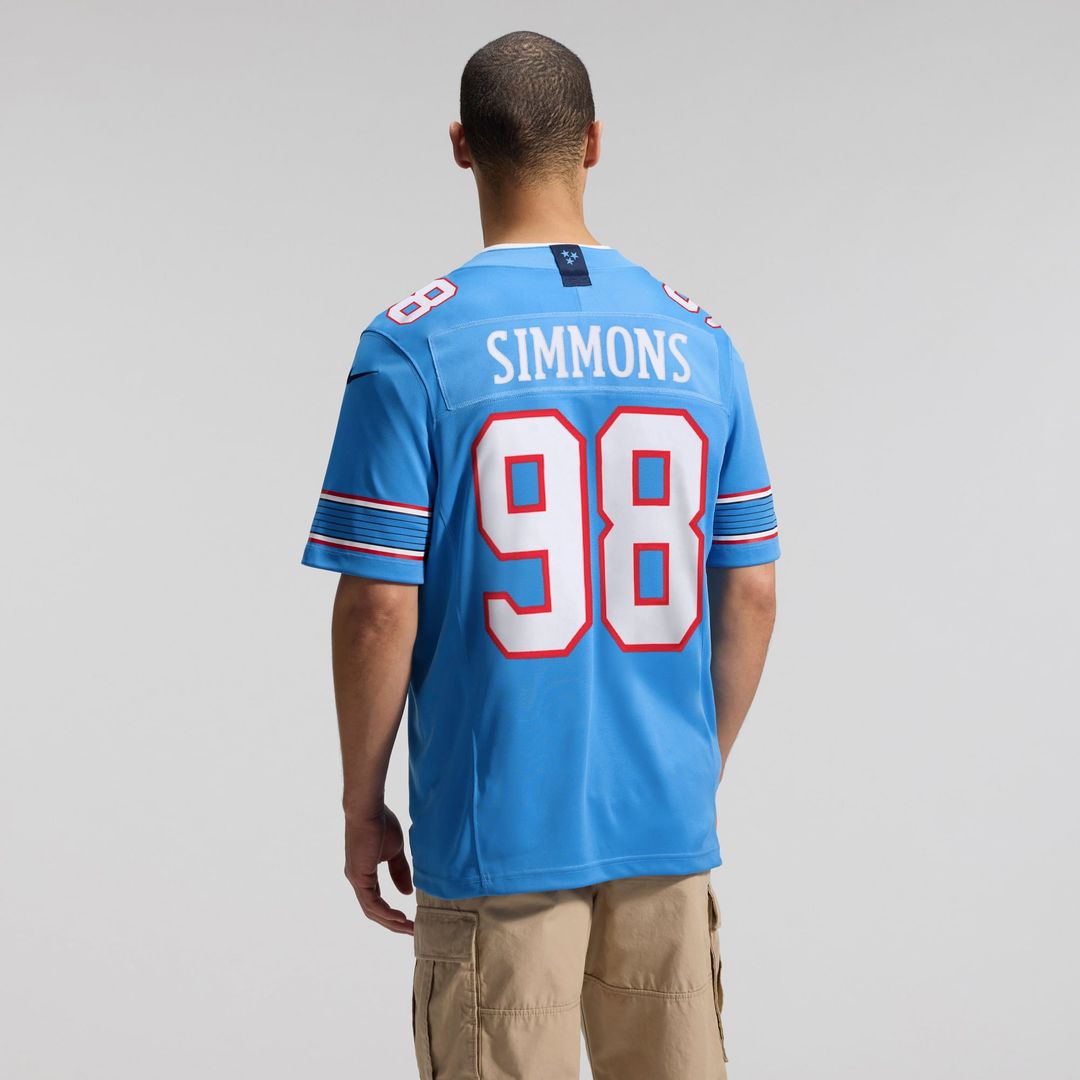 Men's Tennessee Titans Jeffery Simmons Nike Light Blue Team product image 18