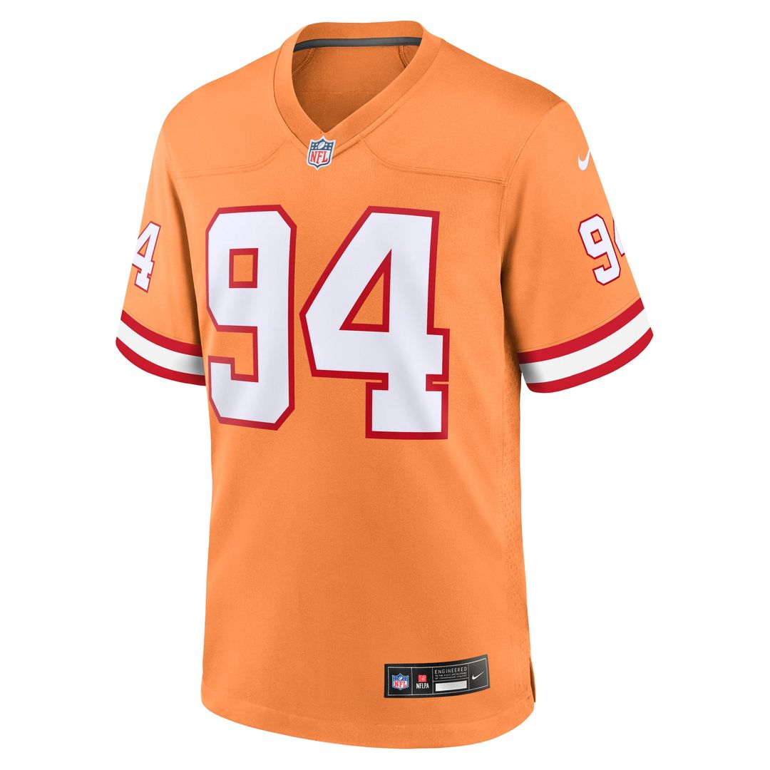 Men's Tampa Bay Buccaneers Calijah Kancey Nike Orange product image 8