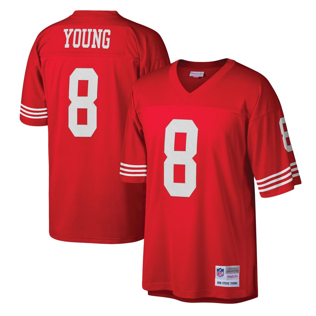 Men's San Francisco 49ers Steve Young Mitchell & Ness product image 1