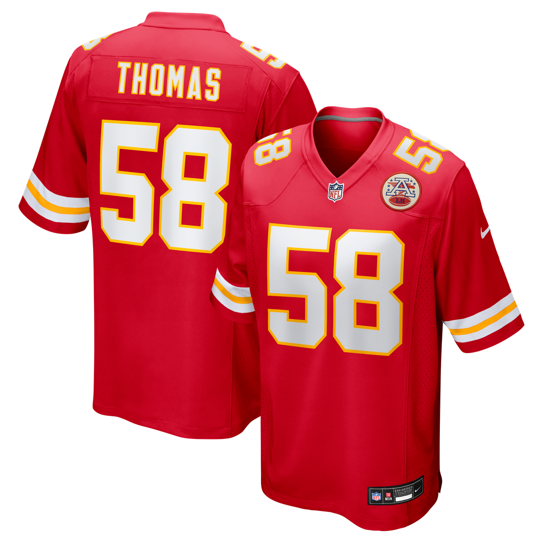 Men's Kansas City Chiefs Derrick Thomas Nike White Retired product image 6