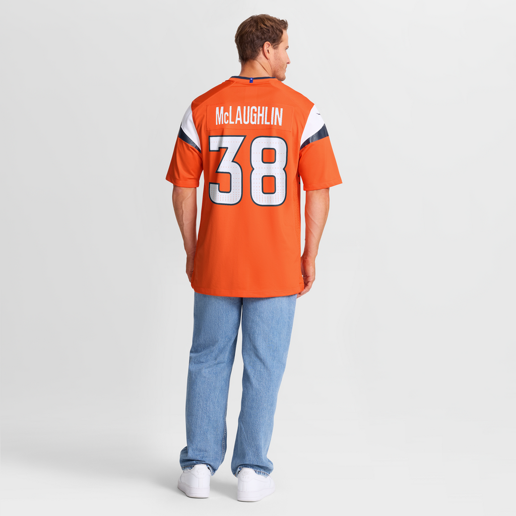 Men's Denver Broncos Jaleel McLaughlin Nike Orange Team product image 16